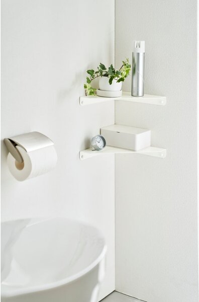 Scaffale angolare bianco in metallo 22 cm Tower - YAMAZAKI
