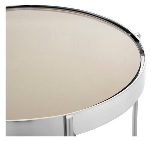 Tavolo rotondo con piano in vetro ø 33 cm Allure - Premier Housewares