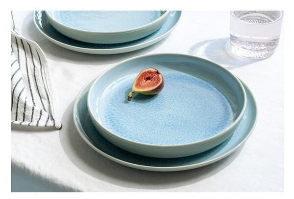 Piatto blu/turchese in porcellana ø 26 cm Crafted Blueberry – like | Villeroy & Boch