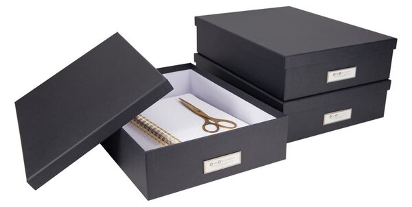 Organizzatore di cartone per documenti Oskar - Bigso Box of Sweden