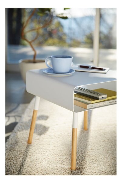 Tavolino bianco, altezza 35 cm Plain - YAMAZAKI