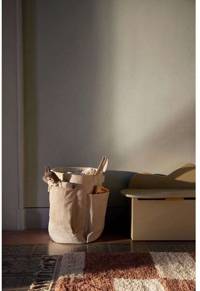 Ferm Living - Pocket Storage Bag Off-White ferm LIVING