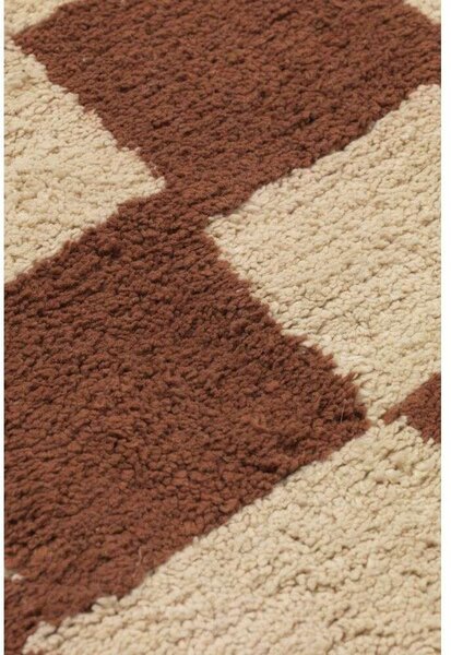 Ferm Living - Mara Washable Rug Rust/Warm Sand ferm LIVING