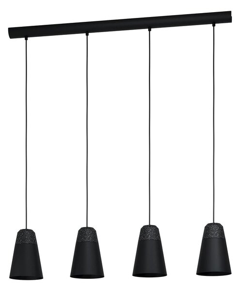 Eglo 99545 - Lampadario su corda CANTERRAS 4xE27/40W/230V