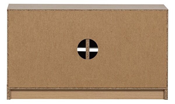 Tavolo TV modulare in rovere colore naturale 77x44 cm Modulair - vtwonen