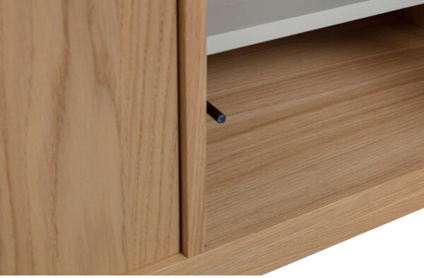 Tavolo TV modulare in rovere colore naturale 77x44 cm Modulair - vtwonen