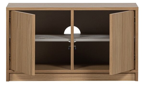 Tavolo TV modulare in rovere colore naturale 77x44 cm Modulair - vtwonen