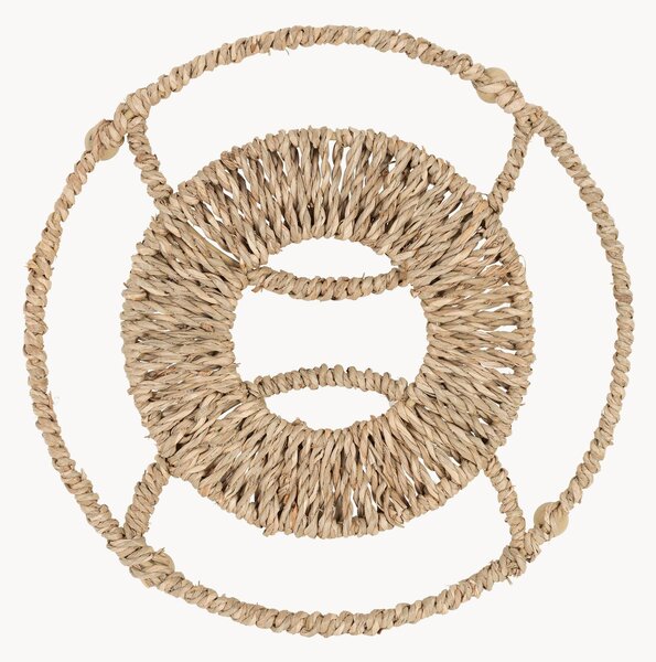 Set di 6 tovagliette americane in fibra naturale Borneo