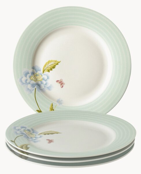 Set di 4 piatti da colazione in porcellana Heritage Collectables