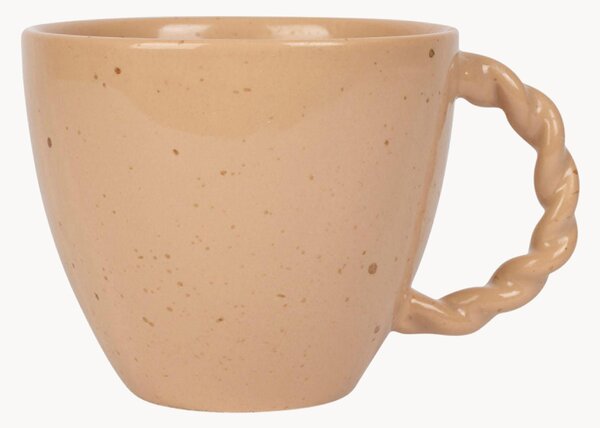 Set di 4 tazze in gres Speckled