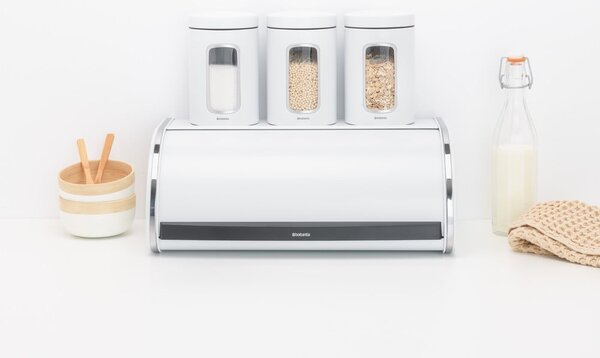Portapane in acciaio Roll Top - Brabantia