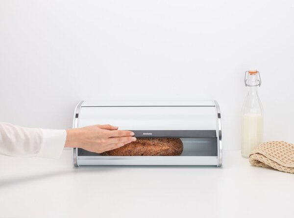 Portapane in acciaio Roll Top - Brabantia