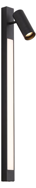 Faretto da parete intelligente nero orientabile incl. GU10 Wi-Fi - Jackle
