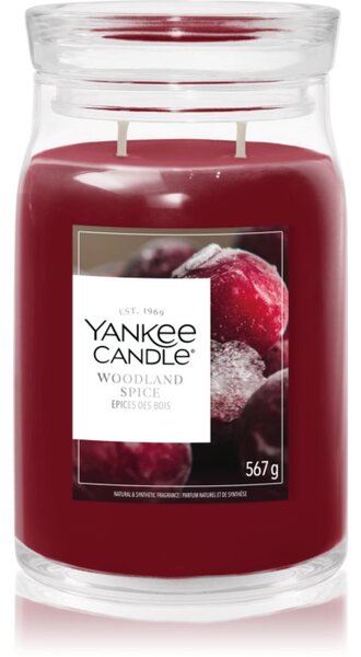 Yankee Candle Woodland Spice candela profumata 567 g