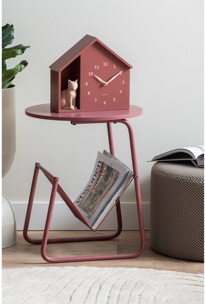 Tavolino rotondo in metallo ø 40 cm Riqueza Revista – Leitmotiv