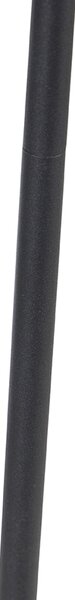 Lampada da terra nera con LED dimmerabile a 5 livelli in Kelvin - Botot