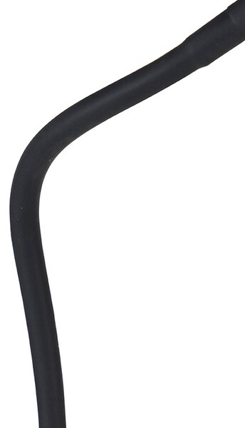 Lampada da terra nera con LED dimmerabile a 5 livelli in Kelvin - Botot