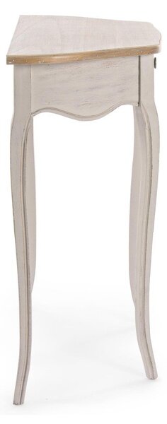 Tavolo consolle color crema 35x80 cm Clarisse – Bizzotto