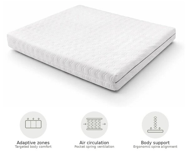 Materasso semirigido a molle termoregolante 90x200 cm Dream Essence – Bonami Essentials