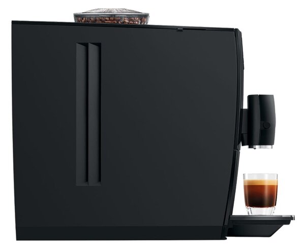 Jura A8 Piano Black Macchina Caffè Automatica 18 Funzioni Schiuma di Latte Hot & Light Brew Slim 19cm