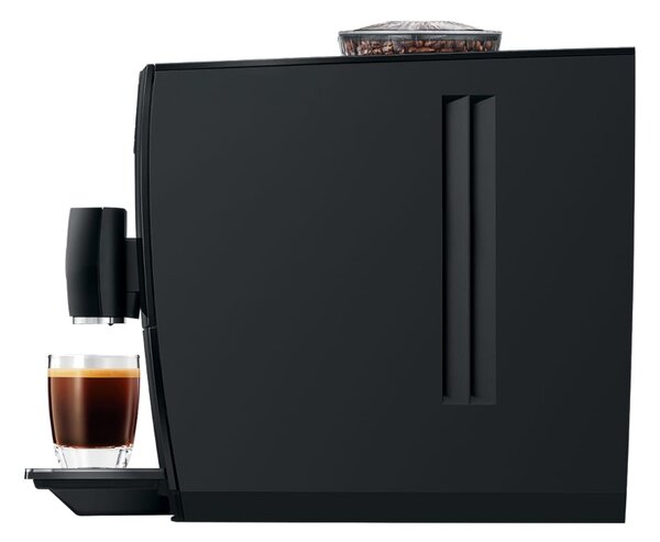 Jura A8 Piano Black Macchina Caffè Automatica 18 Funzioni Schiuma di Latte Hot & Light Brew Slim 19cm