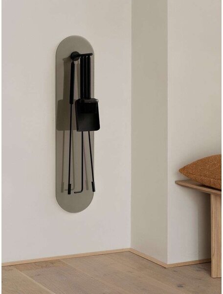 Blomus - Ashi Set di utensili per caminetto Muro Mounted 5 pcs. Brown Blomus