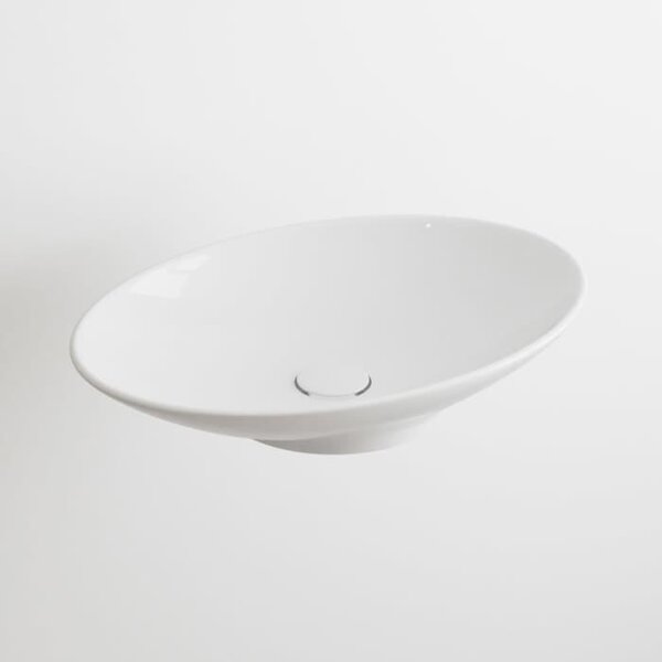 Lavabo da appoggio ovale, marca Art, 51 cm