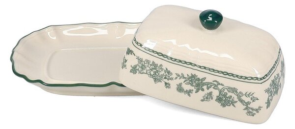 Burriera verde/avorio in porcellana Cyril – S|P Collection