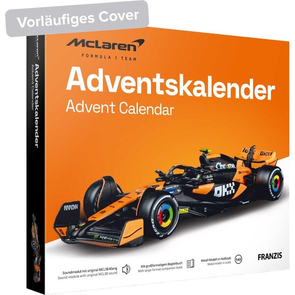 Calendario dell'Avvento del team Franzis McLaren Formula 1