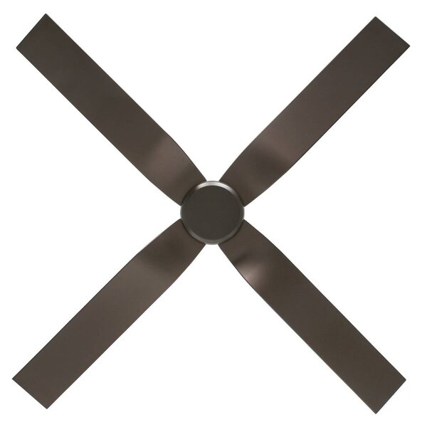 CasaFan Ventilatore da soffitto Eco Ventos, bronzo, metallo, IP44, CC, Wi-Fi Ventos, Marrone / Ruggine, Metallo, Moderno