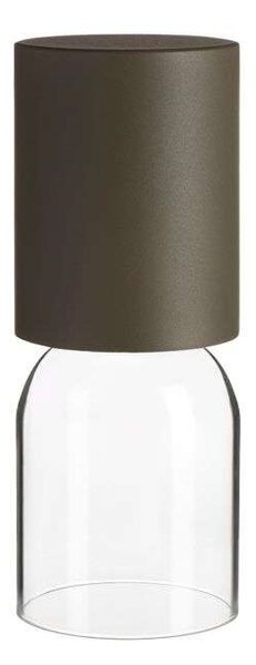 Luceplan - Nui Mini LED Ricaricabile Lampada da Tavolo Greige