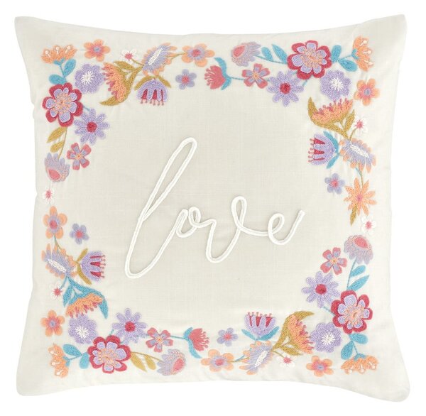 Cuscino decorativo in misto lino 45x45 cm Love – Catherine Lansfield