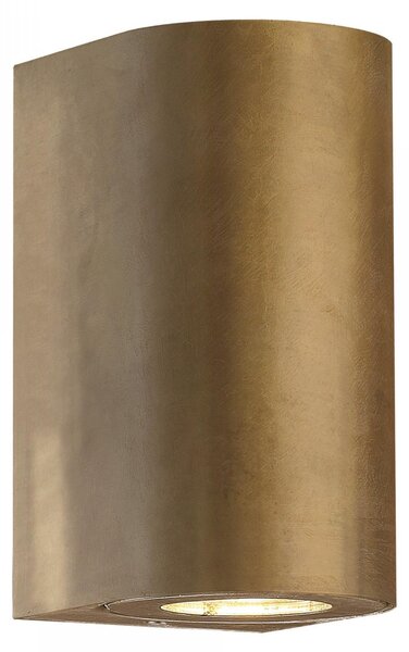 Canto Maxi Applique da esterno in ottone