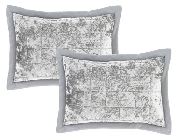 Federe per cuscino in set in velluto 2 pz 50x75 cm Crushed Velvet – Catherine Lansfield