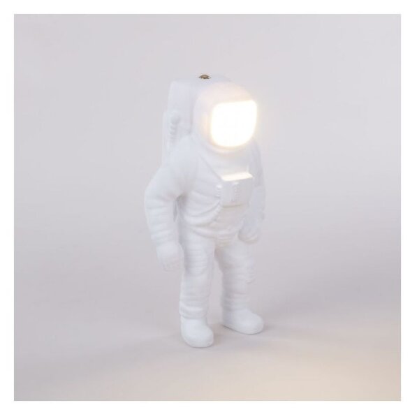 Cosmic Flashing Starman Portable Lampada da Tavolo White - Seletti