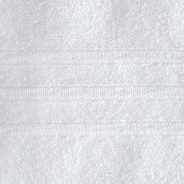 Set di asciugamani tipo terry bianchi in cotone 2 pz 90x140 cm Zero Twist – Catherine Lansfield