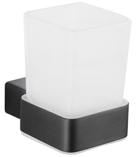 Mexen Pavo portaspazzolino, nero - 7030438-70