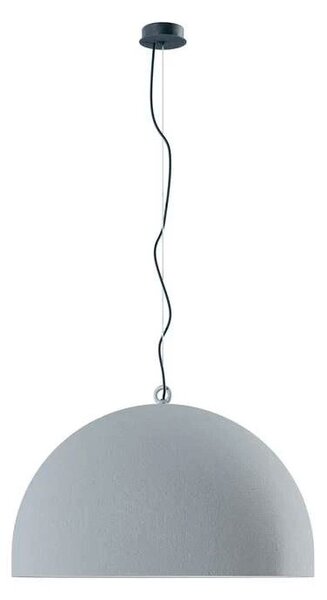 Diesel living with Lodes - Urban Calcestruzzo Dome Lampada a Sospensione Ø80 Tough Grey Diesel Living wit