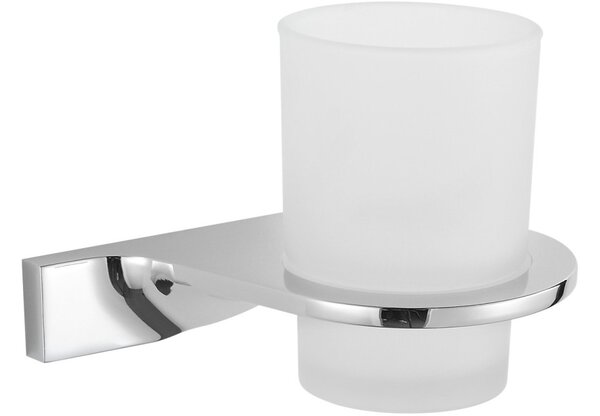 Mexen Rino bicchiere porta spazzolini, cromo - 7027038-00