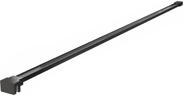 Mexen supporto dritto per parete doccia 6-8 mm, nero - 800-01-70