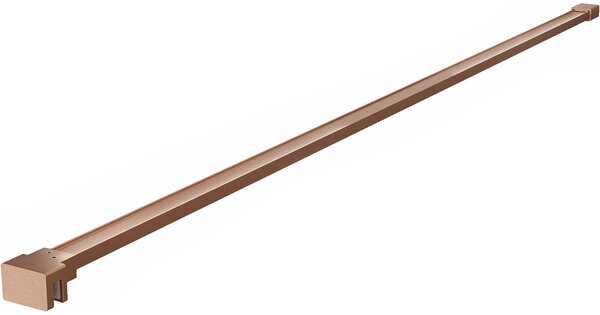 Mexen supporto semplice per parete doccia 6-8 mm, rame spazzolato - 800-01-65