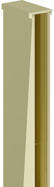 Mexen profilo a parete per parete doccia 8 mm, oro - 800-00-50