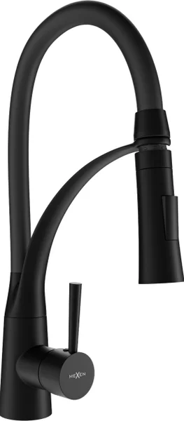 Mexen Aster miscelatore da cucina, nero - 73450-70