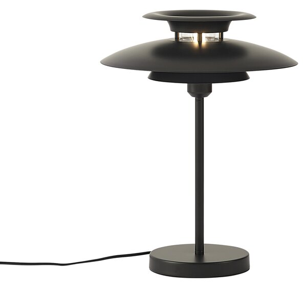 Lampada da tavolo retrò in acciaio nero 45 cm - Pauly