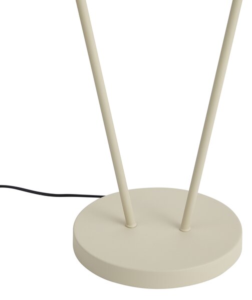 Lampada da terra moderna beige 2 luci GU10 35mm - Thomas