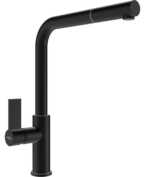 Mexen Flora rubinetto da cucina, nero - 670401-70