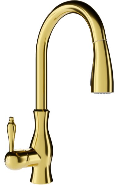 Mexen Savita rubinetto cucina, oro - 672601-50
