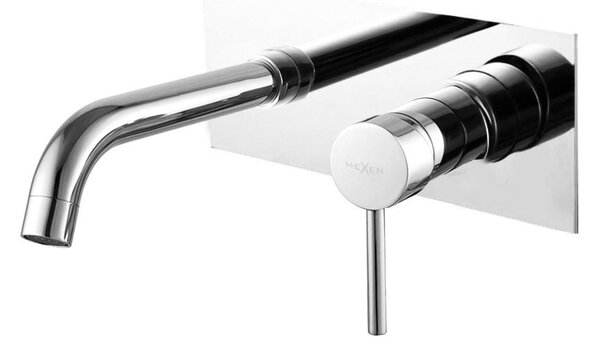 Mexen Alma batteria lavabo a incasso, cromo - 75115-00