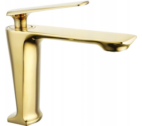 Mexen Ares rubinetto per lavabo, dorato - 744100-50