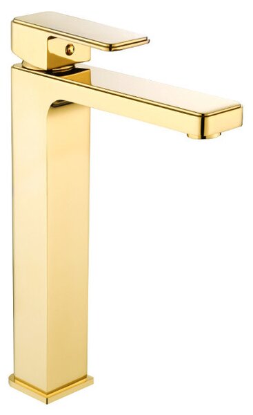 Mexen Cetus rubinetto lavabo alto, oro - 744310-50